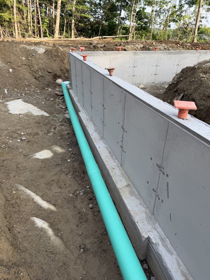 Foundation Wall Work