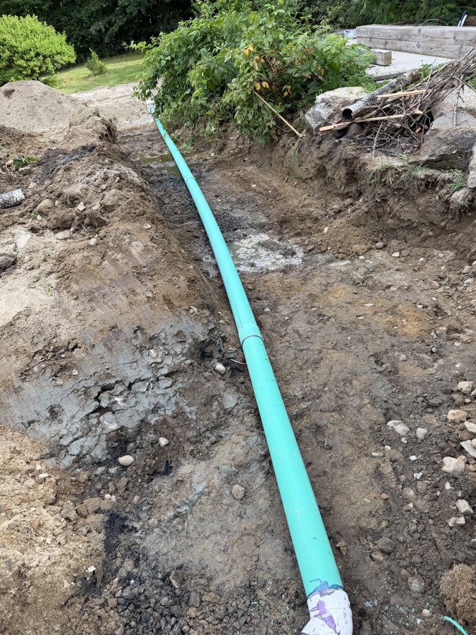 Septic site work
